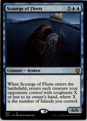 Scourge of Fleets R Commander: Zendikar Rising 35 NM MTG x1