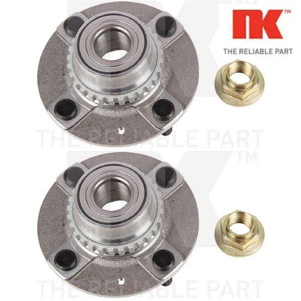 2X Radlagersatz NK 763413 2 Radlager Satz Links Rechts Hinterachse Hinten-image