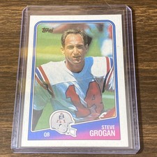 1988 Topps - Steve Grogan #176 New England Patriots