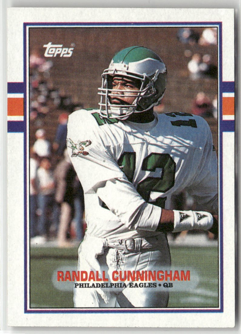 1989 TOPPS #115 RANDALL CUNNINGHAM PHILADELPHIA EAGLES