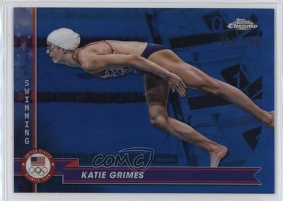 2024 Chrome US Olympic & Paralympic Team and Hopefuls 16/150 Katie Grimes 06l3