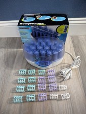 Remington Body Waves Ionic Hot Rollers Wax Core Blue H1080i Read Description