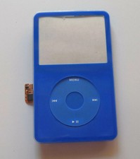 Blue Face Plate Clickwheel Button For Apple iPod Classic 5th Gen Replacement