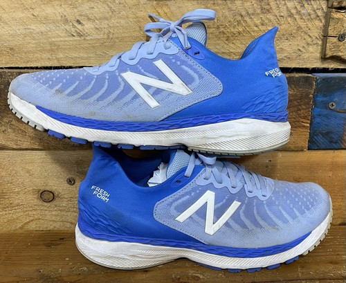 Zapatos para correr New Balance Fresh Foam 860v11 para mujer talla 10,5 azules - Imagen 4 de 9