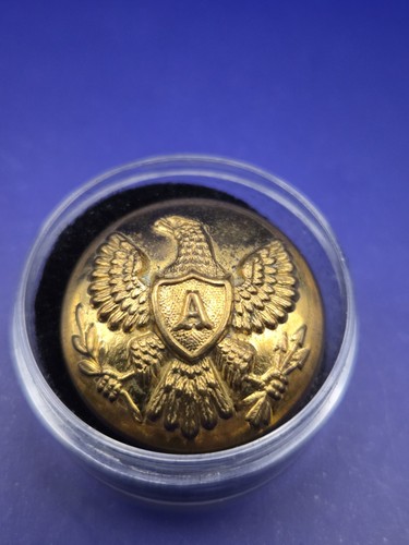Civil War Artillery Officer Coat Button Eagle A