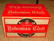 1973 BOHEMIAN CLUB BEER Huber Brewing Company...