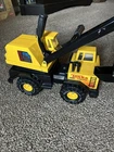 VTG 16” Tonka Turbo Diesel Steel Back Hoe Excavator Shovel Truck XMB-975 1980's