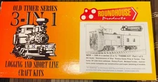 HO Roundhouse 1515 Undc Rotary Snow Plow & Tender Kit HO5644