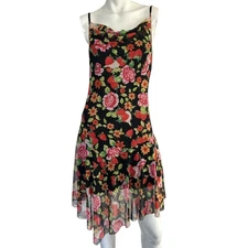 NWT Y2K Charlotte Russe Floral Dress Size Large