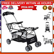 Luxury Snap-N-Go Double Stroller - Lightweight, Foldable  Car Seat Compatible