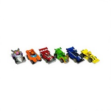 Paw Patrol Die Cast Ready Race Rescue Rennwagen True Metal Fahrzeuge x6 Full Set
