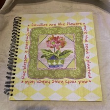 vintage photo album / Scrapbook empty Spiral Bound 12x12