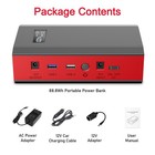 65W Portable Power Bank AC Phone Charger Camping Trip Travel Battery Backup — photo 3