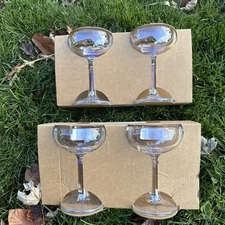 Coupe Glasses - Bullseye's Playground™ Set of 4