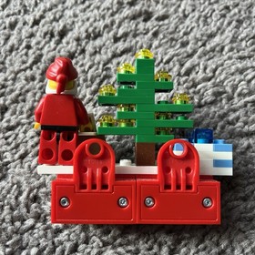 Lego Holiday Set 853353 Holiday Magnet + Stocking 40023 Christmas Santa Minifig