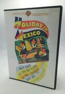 Holiday In Mexico DVD Warner Archive Collection Walter Pidgeon Jane Powell