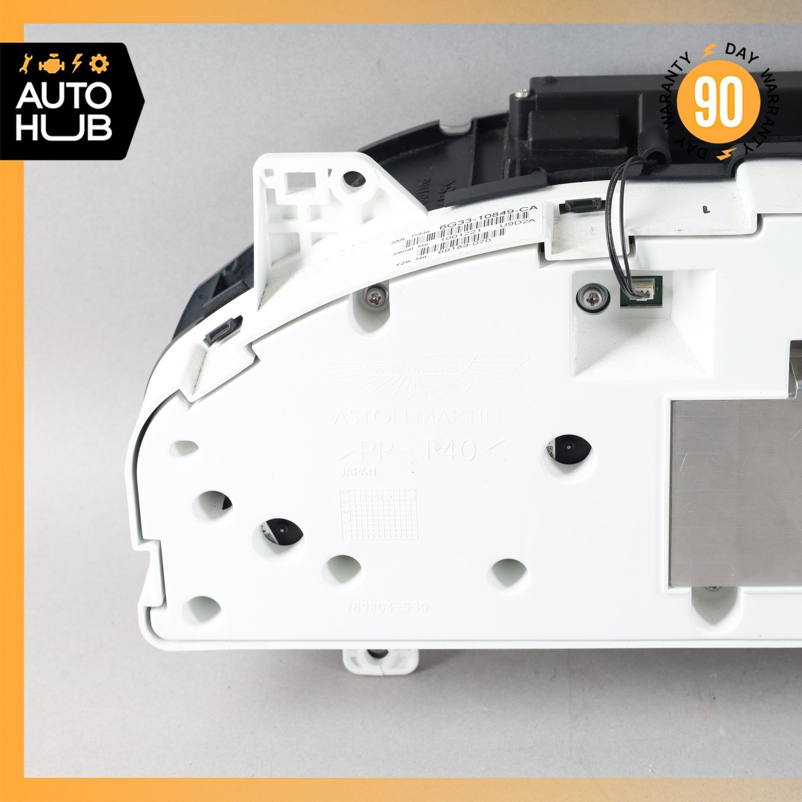 06-16 Aston Martin DB9 V8 Vantage Instrument Cluster Speedometer OEM 34k