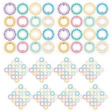 20 Sheets Jar Labels Self Adhesive Waterproof Round Stickers Food