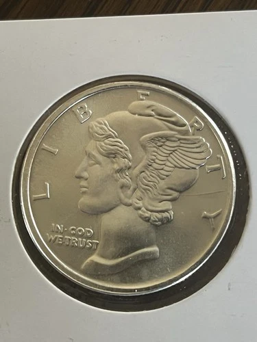 MERCURY DIME TRIBUTE, 1oz. , .999 Fine SILVER