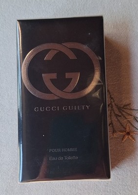 50 ml GUCCI GUILTY pour homme Eau de Toilette neu original