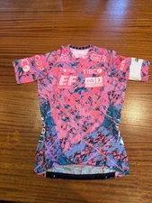 Rapha women's short sleeve Flyweight cycling jersey EF TIBCO SVB, 2022, S,M,L,XL