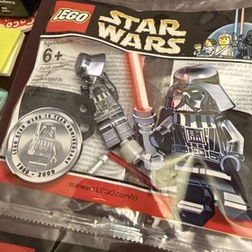LEGO Star Wars: Chrome Darth Vader Minifigure Polybag x4 (4547551) - New Sealed
