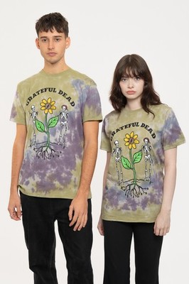 Grateful Dead Keep It Green Dye Wash T Shirt