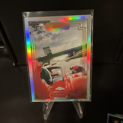2022 Topps Chrome Formula 1 F1 Monza Art Du Grand Prix SSP Refractor #ADGP-MZ