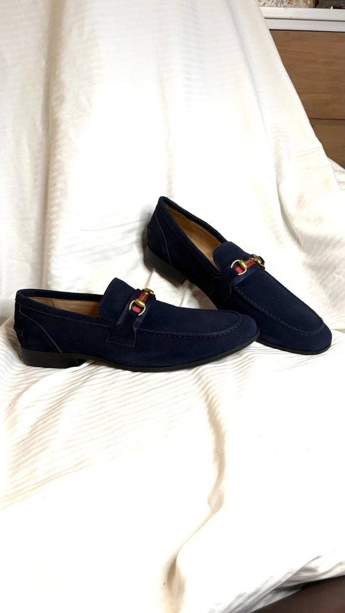 Gucci Suede Blue Dress Shoes for Men for sale | eBay display picture 2