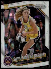2025 Panini Prizm WNBA #31 Sarah Ashlee Barker White Seismic Prizms