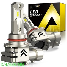 AUXITO 9005 HB3 LED Headlight Kit High Low Beam 6000K Bulb White Fog Lamp H 2/4X