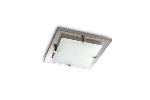 CHROME CEILING LIGHT NT SQUARE 1X G9/ 60W CROSS 915000519902