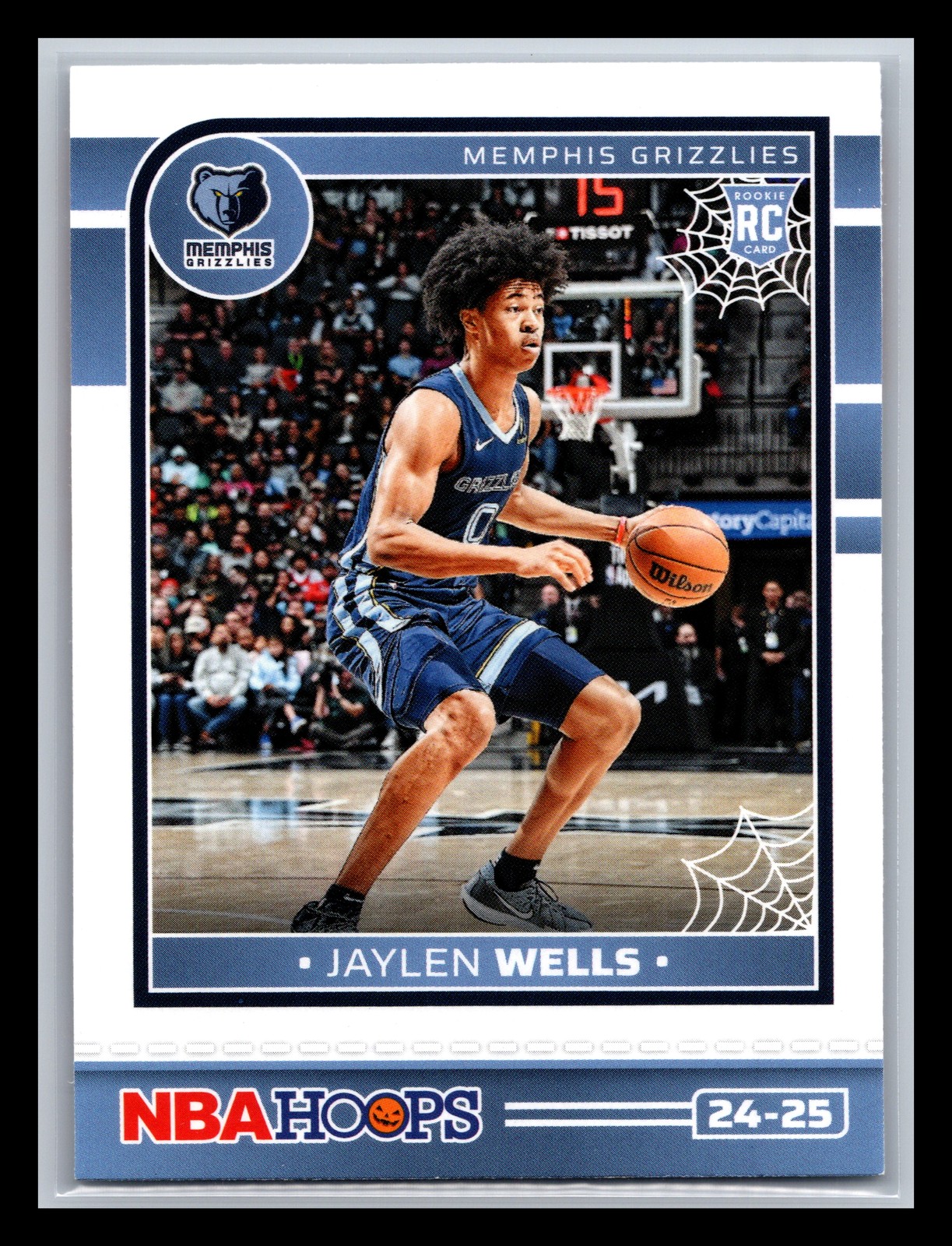 Jaylen Wells Rookie Memphis Grizzlies 2024-25 Hoops Haunted Hoops #272