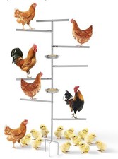 5FT Chicken Perch Ladder Toys for Coop Backyard Roosting Bars
