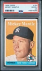 1958 TOPPS #150 MICKEY MANTLE PSA 2.5
