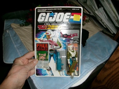 1988 GI Joe 3 3/4" Battle Force 2000 "Dee-Jay"-Never opened