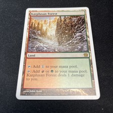 MtG - Karplusan Forest - Core Set 9th Edition - LP