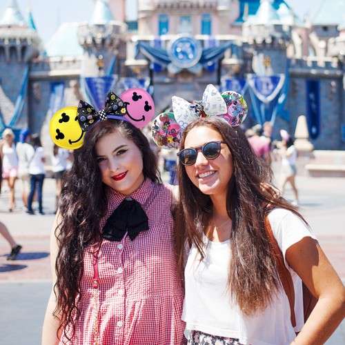 Disney-Park Hot Headband Minnie Mouse Ears Adult Kids Women Girls Hairband - Picture 154 of 188