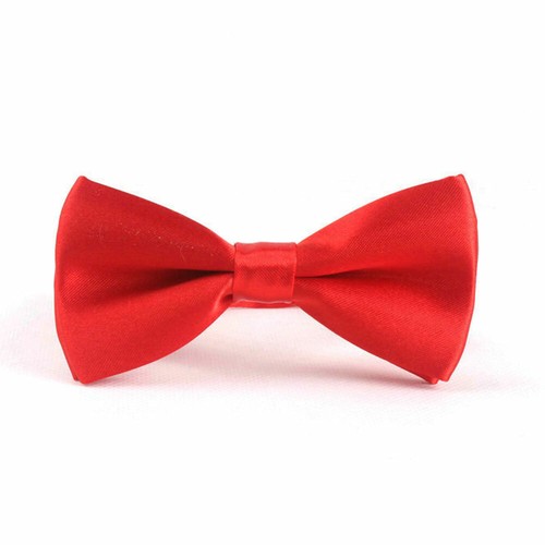 Children Kids Toddler Boys Girls Solid Colour Bowtie Pre Tied Bow Tie Necktie eBay