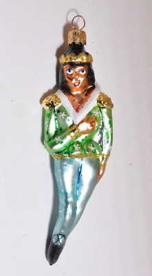 Radko Glass Christmas Ornament Prince Nutcracker - 5.5 '' Tall