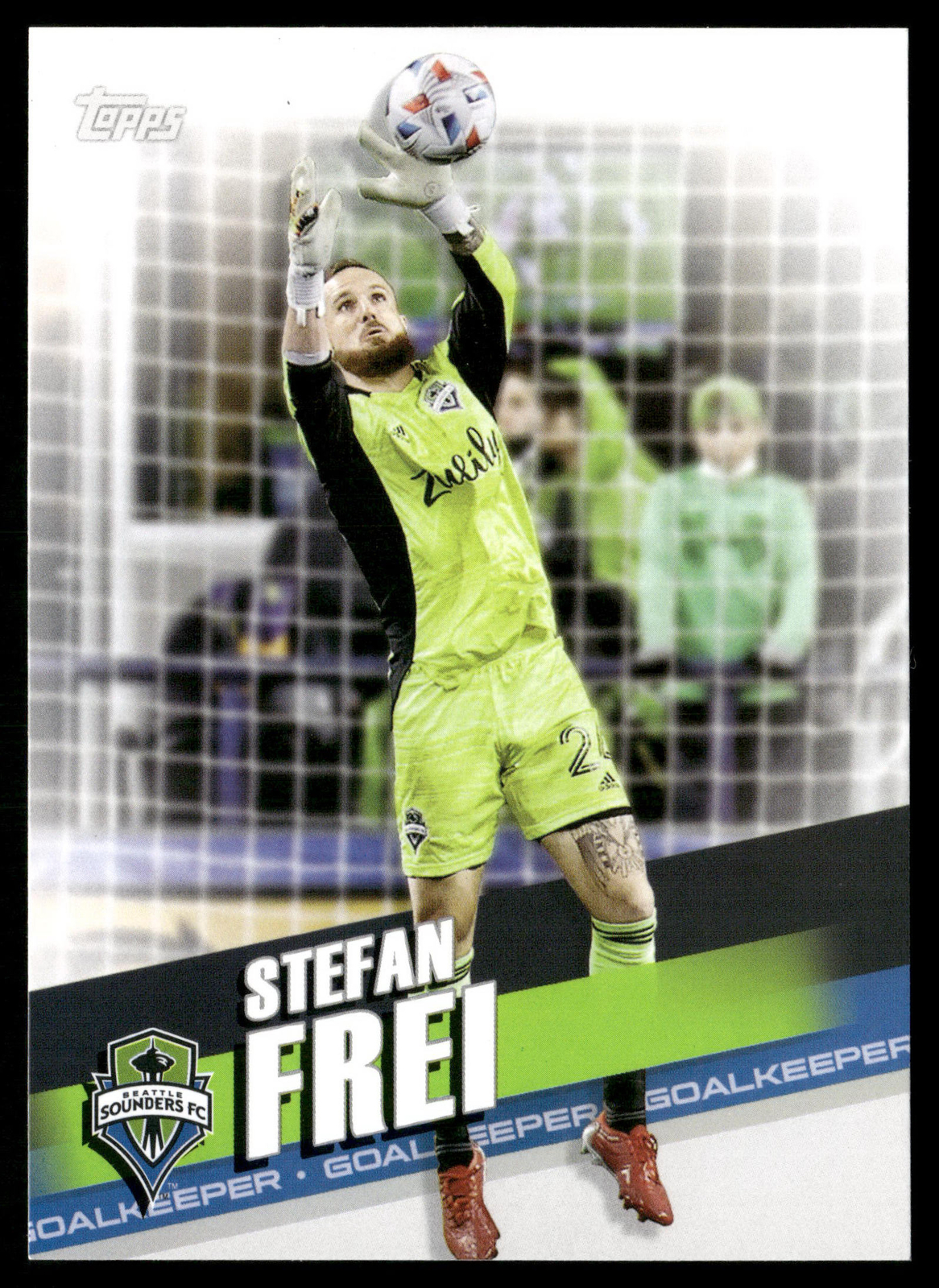 Stefan Frei 2022 Topps MLS #140 Seattle Sounders FC