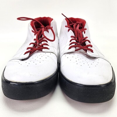 Size 12 - Air Jordan V.1 Chukka White Gym Red for sale online | eBay