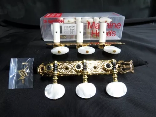 NEW GOTOH 35G1600-2W-GG Classic Gutiar Machine Heads Tuning Pegs 35mm Japan