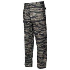 US Kampfhose, BDU, Rip Stop, tiger stripe Armyhose Armeehose Tarnhose US-Army