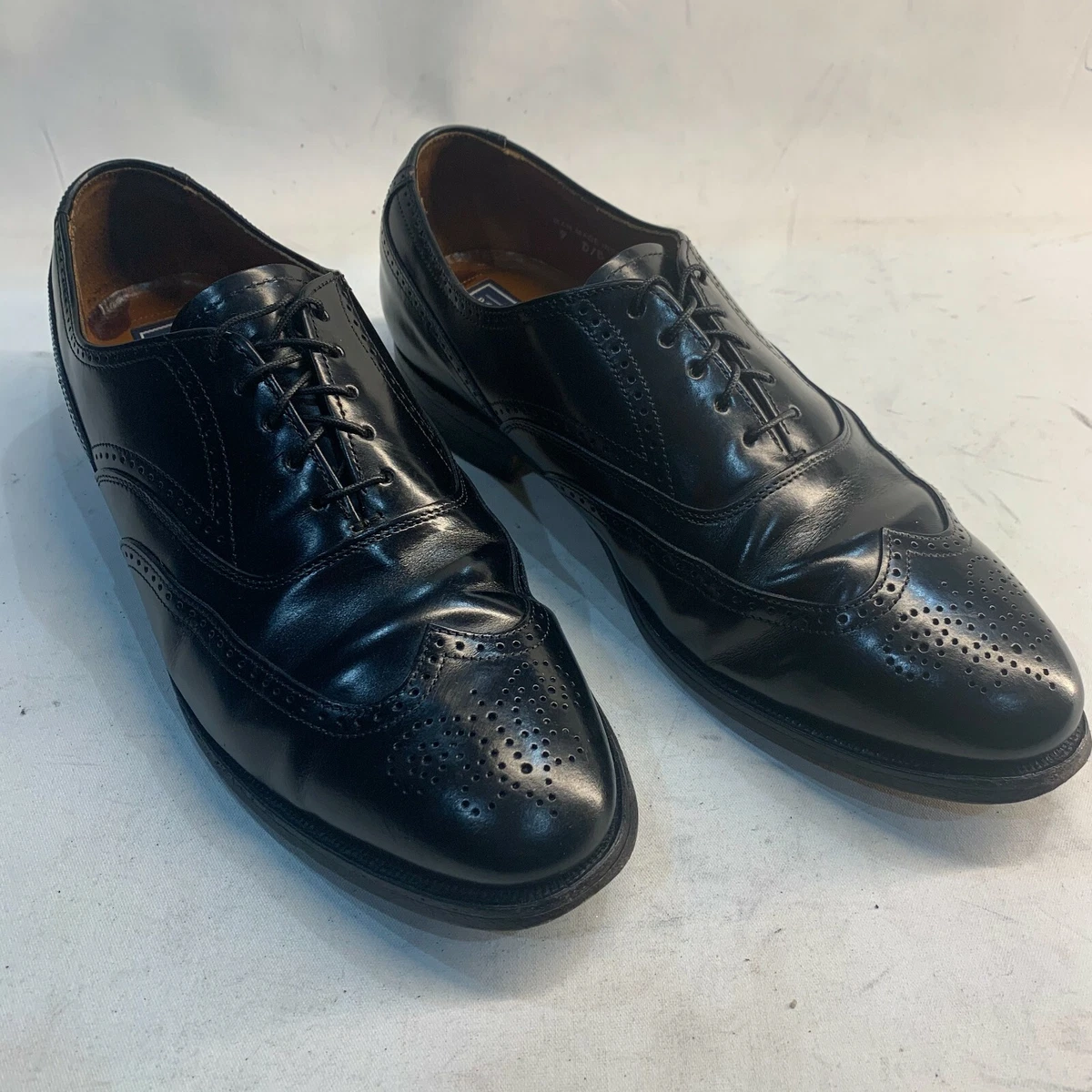Bostonian Classics Mens Oxford Lace Up Dress Shoes Black Size US 9
