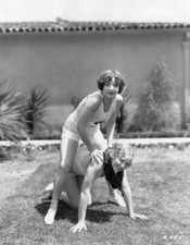 Alice White silent era First National player playing leap fro- 1931 Old Photo