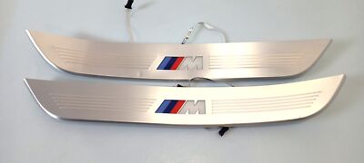 BMW OEM M trim entrance illuminated rear left 8061043 right 8061044 G11 021763