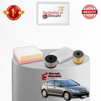 Set Service 4 Filter Citroen C4 2.0 HDI 103KW 140CV Von 2008->