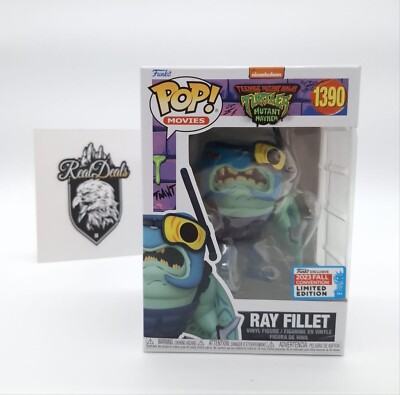 Funko Pop 1390 RAY FILLET! Teenage Mutant Ninja Turtles (Nickelodeon NYCC 2023)