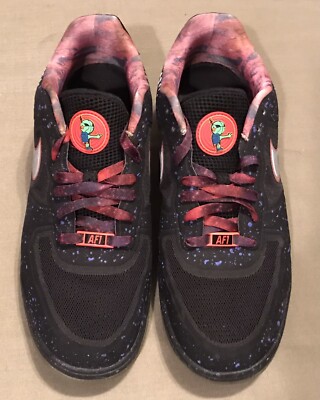 NIKE Air Lunar Force 1 Area 72 Fuse PRM QS 596727-001 ROSWELL RAYGUNS Size 10